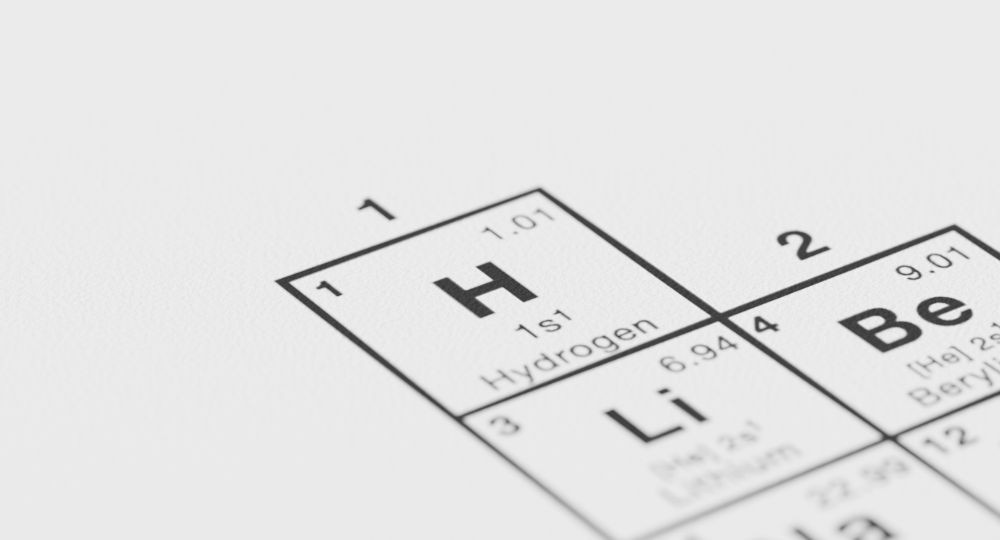 Hydrogen on the periodic table