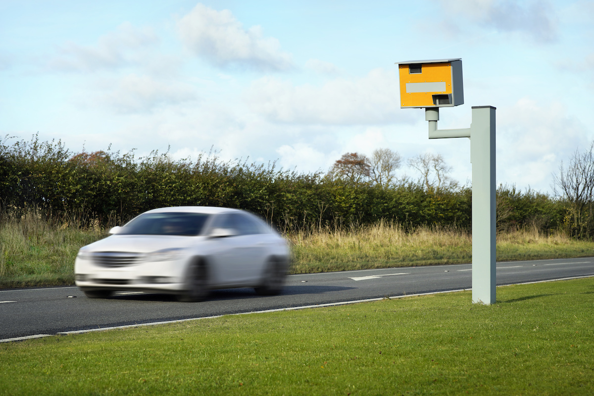 Speeding criminal conviction driving offence