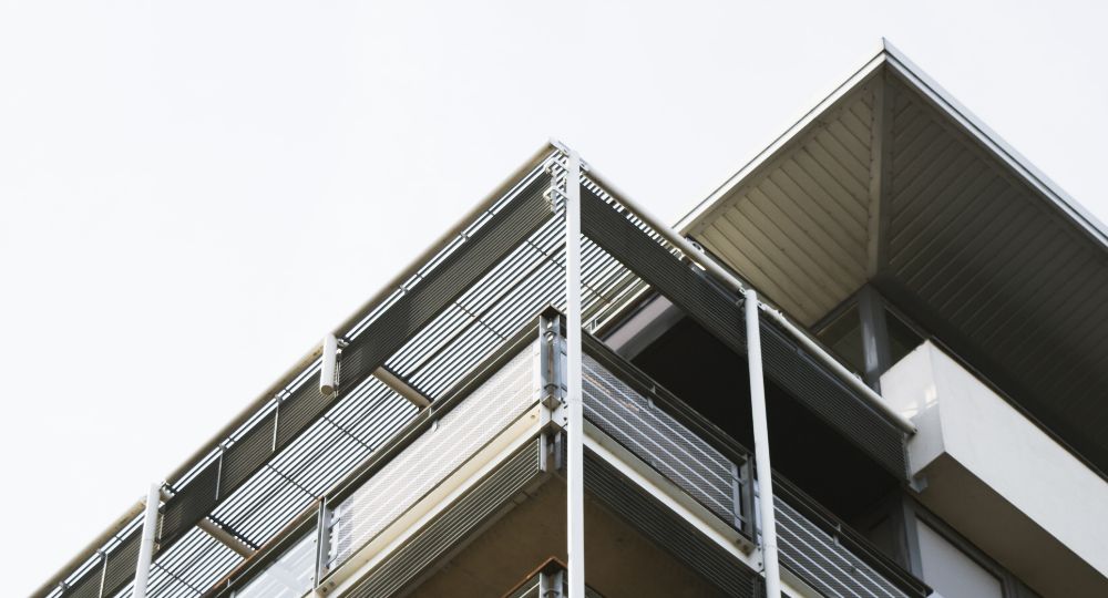 Exterior of a modern block of flats