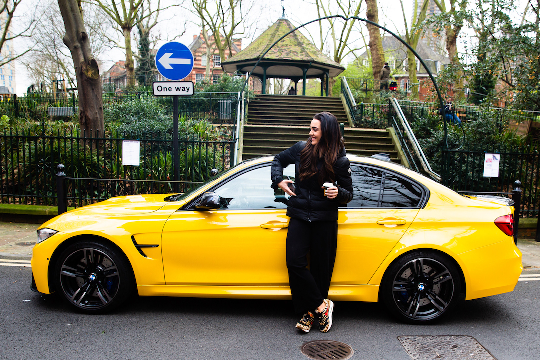 Queen B women on cars F80