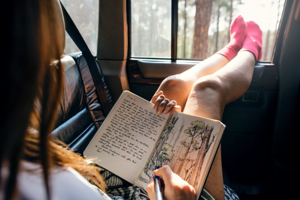 Reading in a vehicle