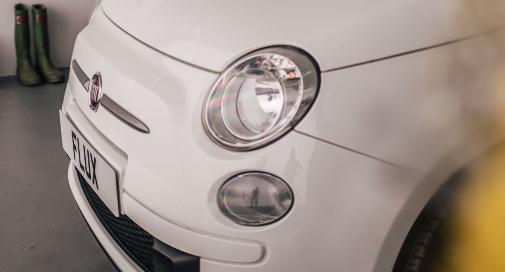 Fiat 500 close-up