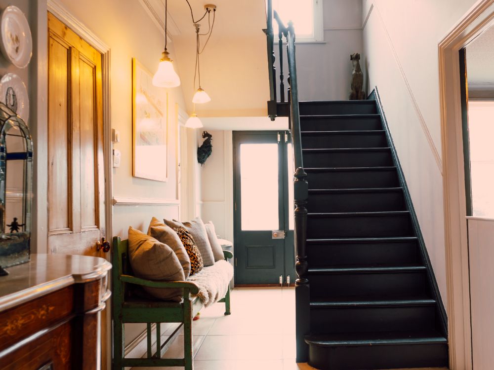 Beautiful household interior