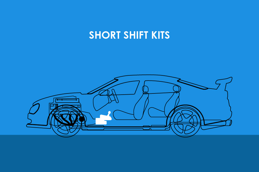 Illustration of short shift kits
