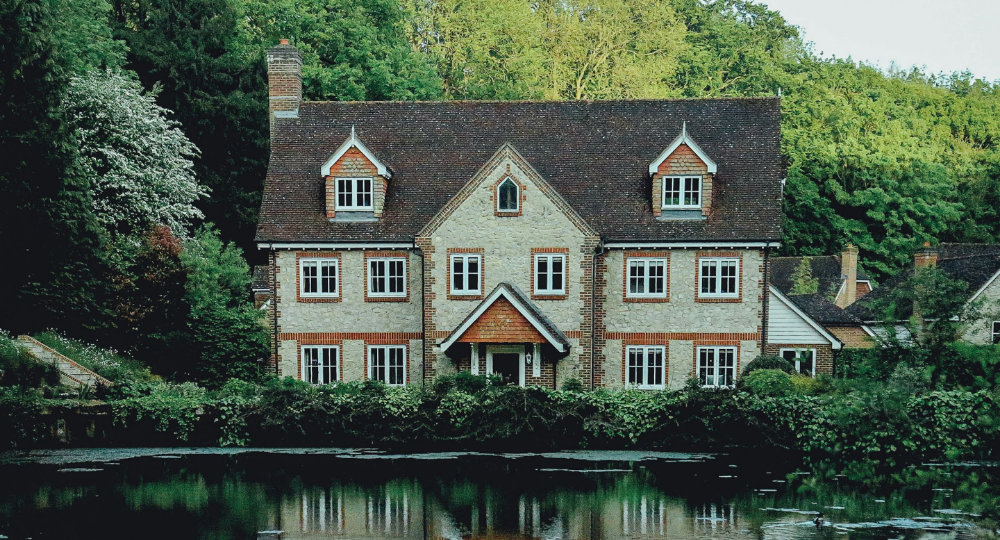 House near river