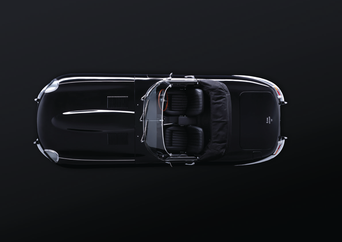 Jaguar E-Type overhead via Influx