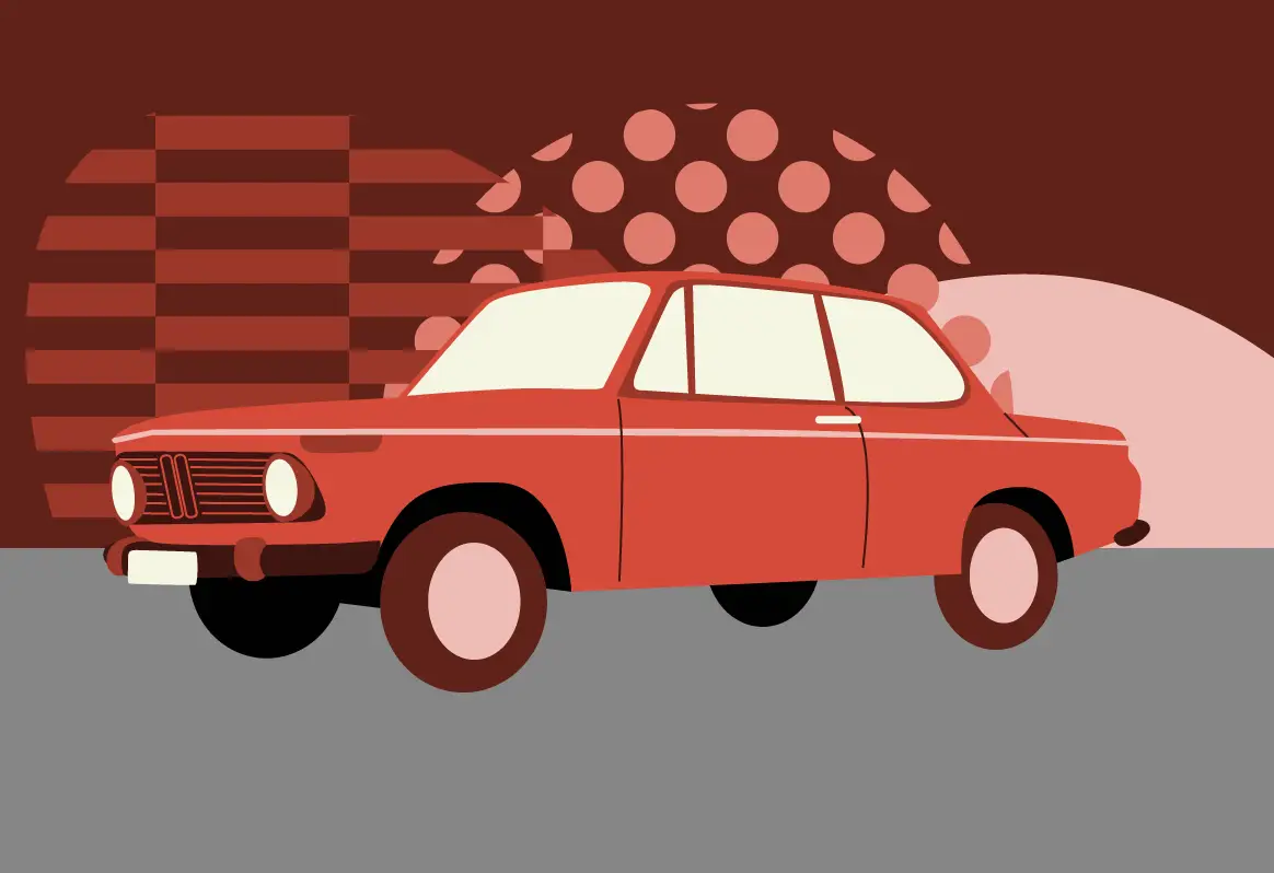 BMW 02 series illustration