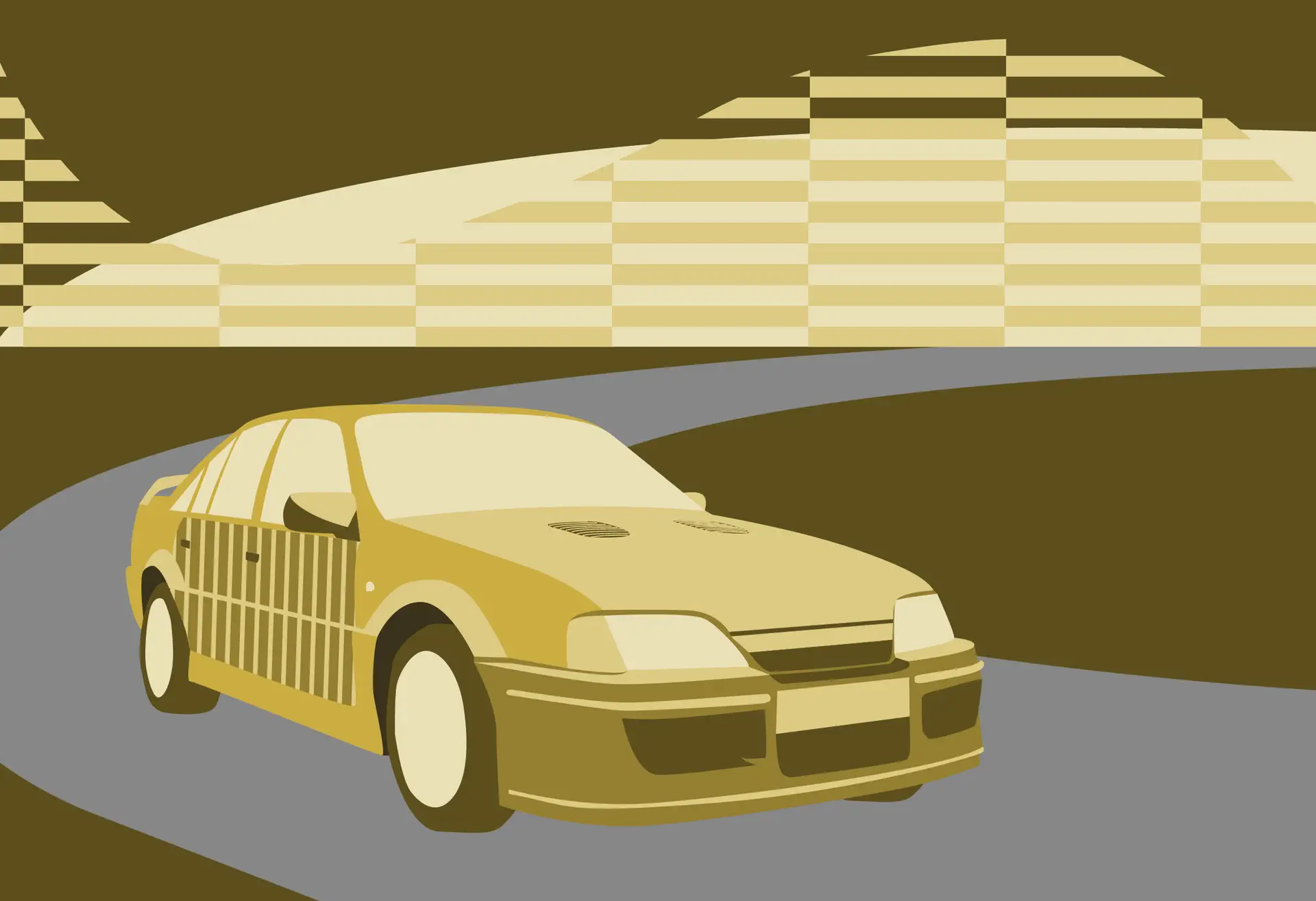 Lotus Carlton illustration