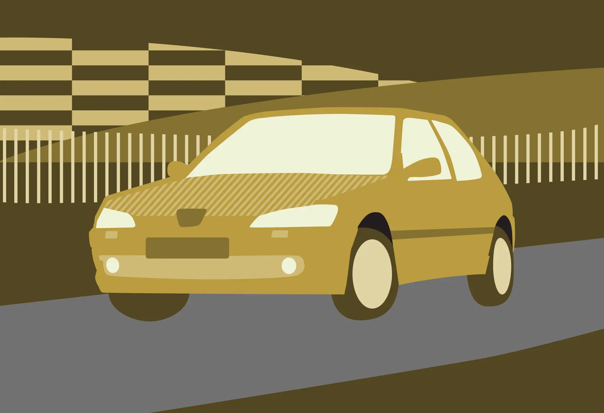 Peugeot 306GTi-6 illustration